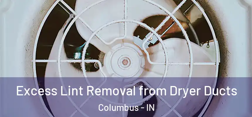  Excess Lint Removal from Dryer Ducts Columbus - IN